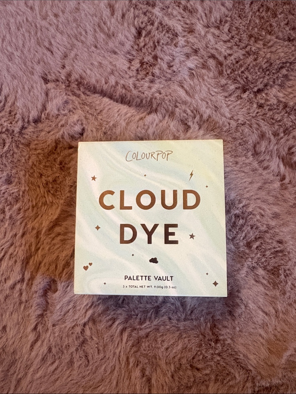 ColourPop Cloud Dye Palette Vault — Miss Bliss, In A Trance & Aura & Out